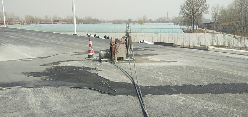 沽源道路回填土下沉注浆